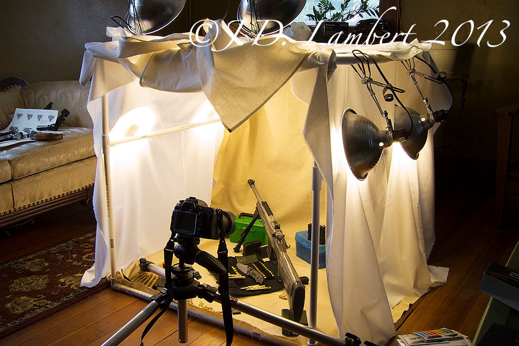 Building a Light Box (Tent) Rimfire Central Firearm Forum